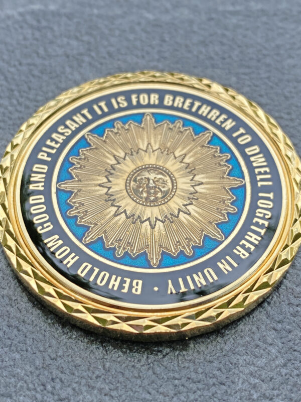 Master Mason Challenge Coin - Image 5