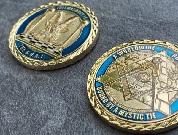 Masonic G.O.A.T. Coin - Image 4