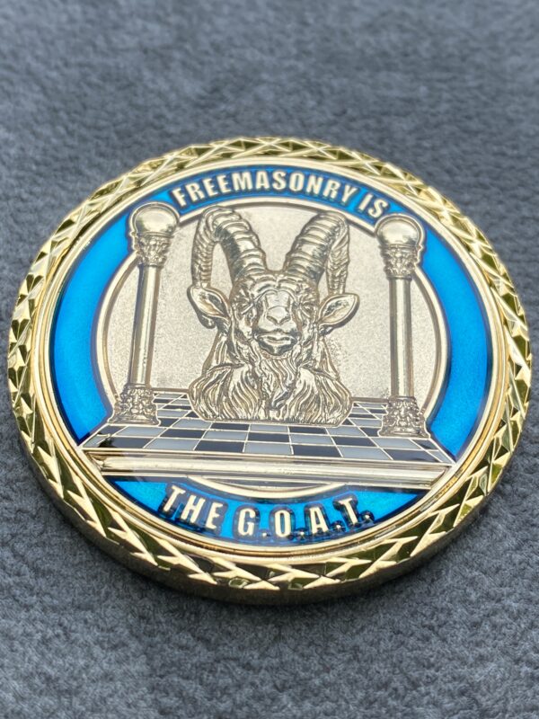 Masonic G.O.A.T. Coin - Image 3