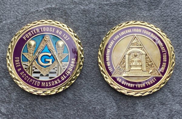 Porter Lodge Challenge Coin - Image 2